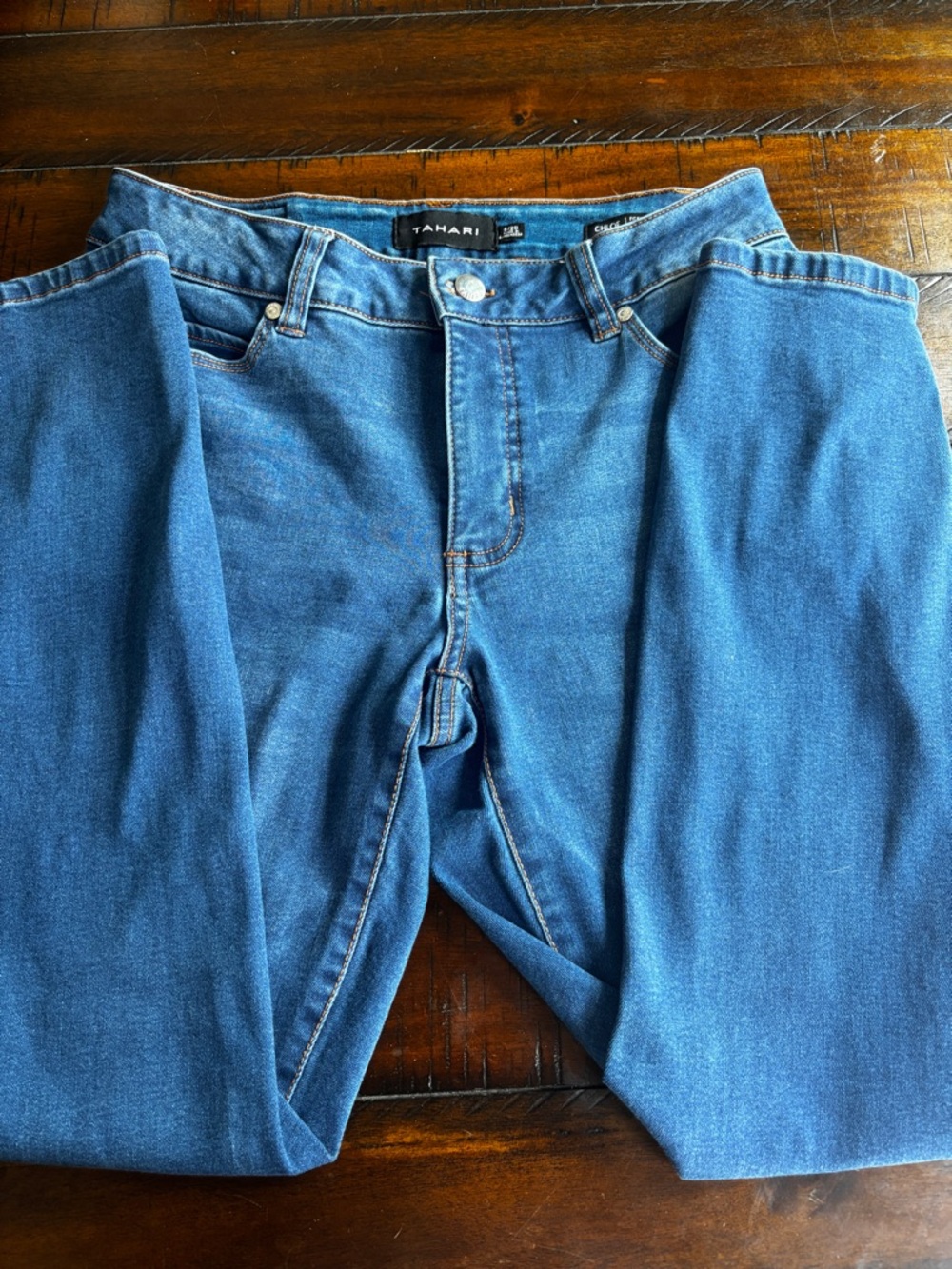 Tahari Women’s Blue Denim Jeans